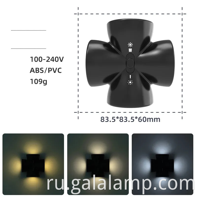 Современные светодиодные настенные светильники для стильного освещения в коридоре